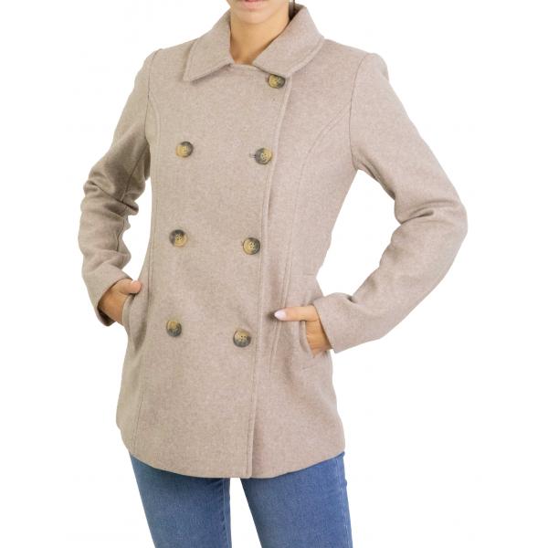Cappotto walnut con bottoni  Only 